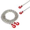 1:10 Chain Hook RC with Trailer Accessories Tow SCX10 Crawler for Helicopter Flying Gliders for Kids - (Color: Silver, CN) view 2