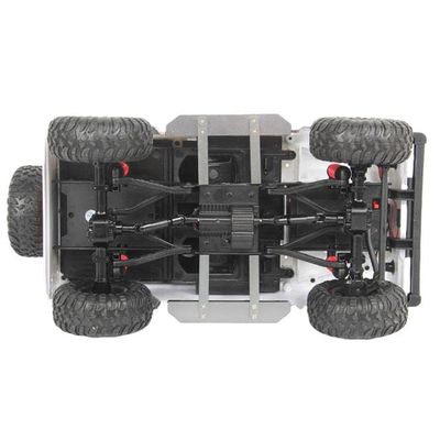 1 Paar RC Side Pedal Upgrade D90 91 96 99 99S Trucks Modification - (Color: Silver)