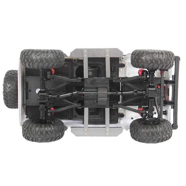 1 Paar RC Side Pedal Upgrade D90 91 96 99 99S Trucks Modification - (Color: Silver)