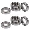 8 Pcs Ball Bearing (10X15x4mm/8X5X2.5Mm) BE003 for JLB Racing Cheetah 1/10 Brushless RC Car Parts Accessories - (Color: Silver) view 2