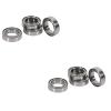 8 Pcs Ball Bearing (10X15x4mm/8X5X2.5Mm) BE003 for JLB Racing Cheetah 1/10 Brushless RC Car Parts Accessories - (Color: Silver) view 3