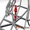 FIDRACING Spare Wheel Mount for LOSI DBXL - (Color: Silver) view 2
