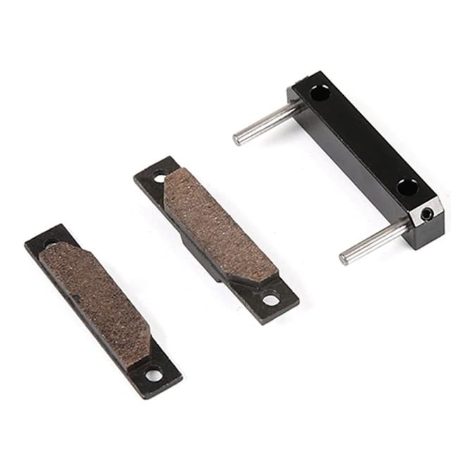 CNC Metal Brake Block Toys Parts Assembly Kit for 1/5 HPI ROVAN KM Baja 5B 5T 5B 5SC Truck RC CAR,Red - (Color: Black)