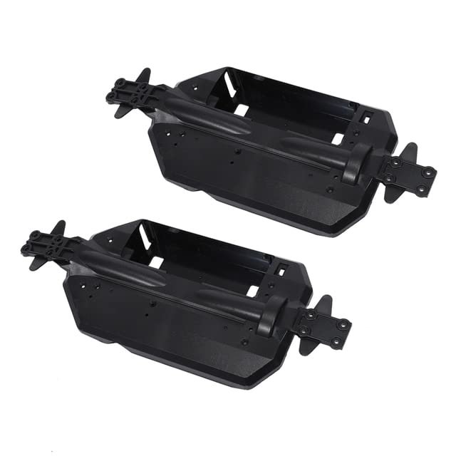 2X 12401-0204 WTY asi iin WTY 12401 12402 12402-A 12403 12404 12409 1/12 RC araba yedek paralar aksesuarlar - (Color: Black)