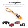 4.8-6V LED Rotating Flashing Light Accessories for 1/10 1/8 1/14 HSP D90 RC Car - (Color: Light C, US) view 4