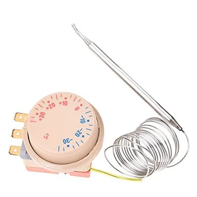 AC 250V 16A Freezer Refrigerator Thermostat -30 to 30 Celsius Degree