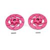 ALUMINUM +1MM HEX WITH BRAKE DISK for 1/7 TRAXSUDR rc car parts - (Color: red) view 1