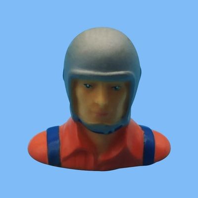1 Pc 1/10 Scale Pilots Figures Toy Model for RC Plane Accessories Hobby Color Green Orange Blue - (Color: 03 Orange Clothes)