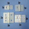 10pcs/lot Plastic Hinge Flat Needle Binder for RC Model Remote Control Aircraft KT Fixed-Wing Plane Aileron Hinge Connection DIY - (Color: L16XW28mm) view 2