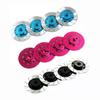 4pcs Rc universal 1/10 flat sports car simulation metal brake disc drift car racing car brake disc TT01/D3/D4/XI - (Color: Red) view 1