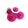 4pcs Rc universal 1/10 flat sports car simulation metal brake disc drift car racing car brake disc TT01/D3/D4/XI - (Color: Red) view 2