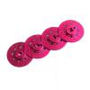 4pcs Rc universal 1/10 flat sports car simulation metal brake disc drift car racing car brake disc TT01/D3/D4/XI - (Color: Red) view 4