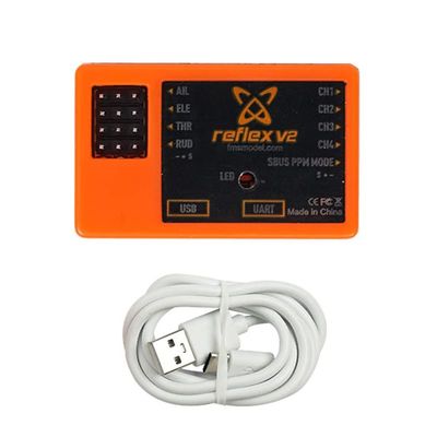 FMS Reflex V2 Flight Controller Gyro Stabilizer Remote Control RC Aircraft FMS Warbird Fixed Wing Airplane Drone Helicopter