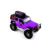 with Bracket for 1/10 Rc car Plastic for SCX10 D90 D100 Toolbox Roof Luggage Storage Box Mini Luggage - (Color: Black) view 3