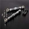 Aluminum Symmetrical Steering turnbuckles for HPI, Rovan KM Baja 5b Buggy rc car Parts - (Color: White) view 1
