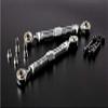 Aluminum Symmetrical Steering turnbuckles for HPI, Rovan KM Baja 5b Buggy rc car Parts - (Color: White) view 2