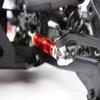 Aluminum Symmetrical Steering turnbuckles for HPI, Rovan KM Baja 5b Buggy rc car Parts - (Color: White) view 4