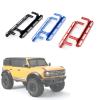 2Pcs Metal Pedal Side Plate Slider for TRAXS RTX4 2021 Bronco 1/10 RC Cawler Car Upgrade Parts Accessories - (Color: Red) view 4