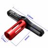 Venta Caliente XZH rueda tuercas hexagonales Llave de Manga 17mm herramientas de Metal RC coche 1/8 Negro y Rojo - (Color: Red) view 3