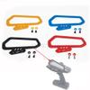 1PCS CNC Aluminum Alloy Bracket Holder Mount Handle Stand for Futaba 7PX 10PX T10PX LOSI RTX RC Car Upgrade Part - (Color: Gold) view 2