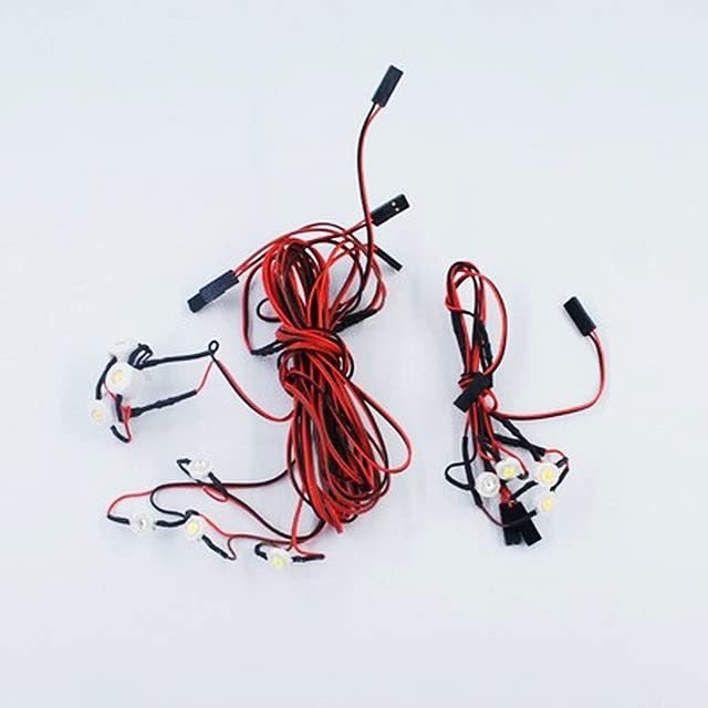 XFLY J65 Airliner Gulfstream fixed wing model lights landing lights navigation lights - (Color: White)