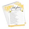Your Main Event Prints 50 Pack Bee Dad Jokes Baby Shower Games, Fun Dad Joke Game, Great for Baby Shower, Baby Sprinkle, or any Party! view 1