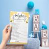 Your Main Event Prints 50 Pack Bee Dad Jokes Baby Shower Games, Fun Dad Joke Game, Great for Baby Shower, Baby Sprinkle, or any Party! view 2