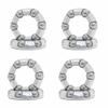 Caged Ball Bearings OD 20mm 8PCS Rear Bike Wheel Hub Headset Crankshaft Pivot Retainer Steel Oversize 6 Balls Bearing 20 mm view 1