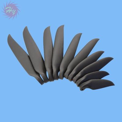 4PCS HY Electric Model Glider Flying Folding Paddle Diameter 6-18.5 Inch Black Folding Propeller for RC Airplane Parts - (Color: 2 Pairs 6.5x3, CN)
