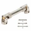 Universal Drive Shaft Splined Drive Shaft Steel with Screw for Model Car - (Color: Size3) view 2