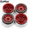 YEAHRUN Aluminum 1.9'' Beadlock Wheel Hub Rim for 1/10 TRAXS RTX4 Axial SCX10 90027 90046 D90 RR10 Wraith 90018 RC Crawler Car - (Color: 1pcs) view 2