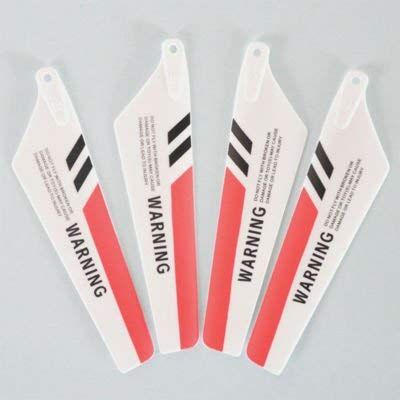 50 Sets S107G-02 Main Blade 9cm RED Main rotors Spare Parts for 22cm S107G Gyro R/C Mini Helicopter RC Plane S107