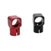 2PCS Aluminum Alloy D16mm/20mm/25mm/30mm Tripod Square Tee Joint Carbon Tube Fixed Adapter Connector for RC UAV Landing Gear - (Color: Black 20 to 20mm) view 4