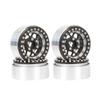 1pcs/4pcs Metal 1.9'' Beadlock Wheel Rim Hub for 1/10 RC Crawler Car Axial SCX10 RTX4 D90 Redcat Gen8 CC01 TF2 Capra KM2 - (Color: 1pcs) view 2