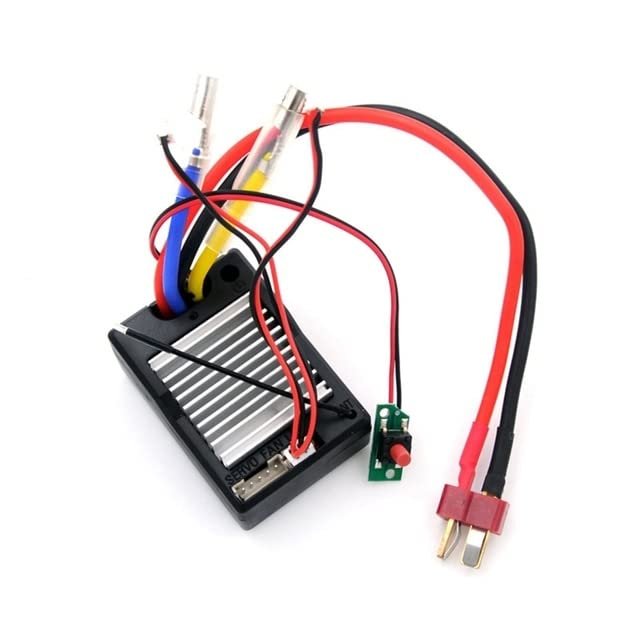 104009-2030 Receiver ESC Main Board Main Board for WTY 104009 1/10 RC Car Spare Parts Accessories - (Color: As Shown)