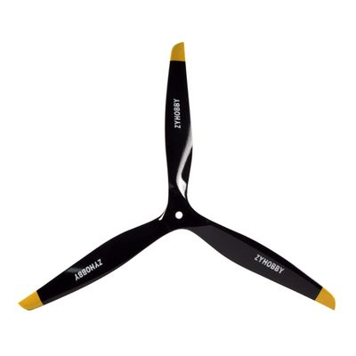11/12/13/14/15/16/17/18inch Beech Wood 3-Blade Propeller CW for RC Electric Airplane - (Color: 15x8)