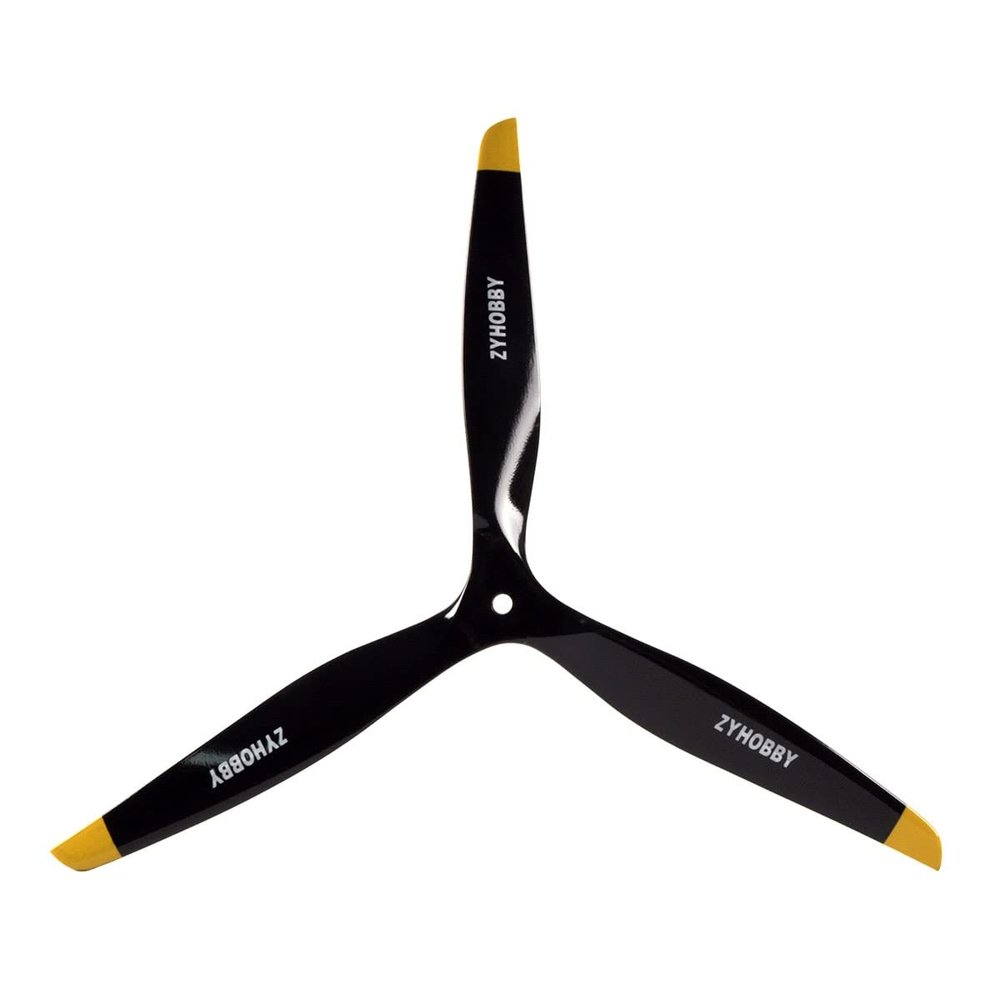11/12/13/14/15/16/17/18inch Beech Wood 3-Blade Propeller CW for RC Electric Airplane - (Color: 15x8)
