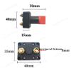 1PCS 100A Anti-Leakage Disconnect Power Cut Off Protection Switch with XT90 Plug Modified Parts for RC Plant Agriculture UAV view 3