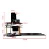 2 dof Rotation Base, Big Chassis,Aluminum Alloy Bracket/Plate,All Metal Rotating Chassis,for DIY Robot Arm,Tank car,Excavator - (Color: with HM-MS07 Servo) view 3