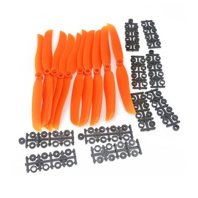 10pc/lot RC Airplane Orange Propellers EP1160 EP1060 EP9050 8060 7035 8040 6030 5030 Props for RC Model Aircraft Replace GWS - (Color: EP5030)