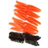 10pc/lot RC Airplane Orange Propellers EP1160 EP1060 EP9050 8060 7035 8040 6030 5030 Props for RC Model Aircraft Replace GWS - (Color: EP5030) view 2