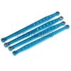 1:10 AX80043 4Pcs Aluminum Lower Suspension Link Rod Linkage for RC CAR Crawler 1/10 Axial Racing Scx10 Wrangler Upgrade Parts - (Color: Black) view 2