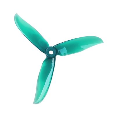 10 Pairs Dalprop Cyclone Unbreakable T5046C Pro 5046 3 Blades 5x4.6 CW CCW Propeller for RC Quadcopter Drone Racing - (Color: Crystal Blue)