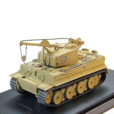 FMOCHANGMDP Tank 3D Puzzles Plastic Model Kits, 1/35 Scale Italy Bergepanzer Tiger I944 Model, Adult Toys and Gift