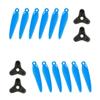 12PCS/6Pair Dalprop Fold 6 Inch 6048 3-Blade Foldable Long Range Propeller for 1700KV/1800KV Motor FPV Racing Drone Quadcopter - (Color: 6Pairs Mixed Color) view 1