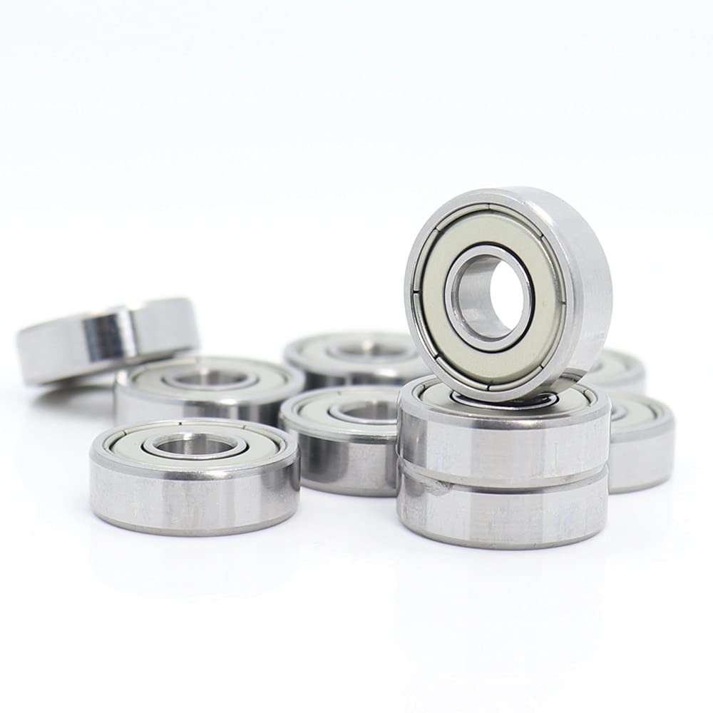 607ZZ Bearing ABEC-5 10PCS 7x19x6 MM Miniature 607Z Ball Bearings 607 ZZ EMQ Z3 V3