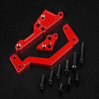 1/5 Baja CNC Engine Mount Set for 1/5 Scale HPI KM ROFUN Baja 5b 5t - 85175 - (Color: Red)