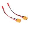 1 Pair XT60 to JST Plug Connector with 13.3cm Cable Wire 22AWG Male/Female - (US) view 2
