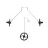 1Set RC Foam Hand Throwing Glider Fighter Landing Gear with Wheel for Cessna 801 803 J11 J20 SU57 SU27 SU35 F22 F35 FX620 Parts - (Color: for SU35(FX620) F35) view 1
