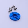 5PCS 25T Universal Metal Servo Hub Horn Steering Wheel M2 M3 Screw Holes for MG995 MG996R RC Robot Replacement DIY Parts - (Color: 5PCS M3 Red) view 4